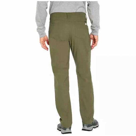Orvis Tech Pants Men’s 36x32 Fit 39x32.5 Olive Green Hiking Light Nylon Stretch - Picture 2 of 16